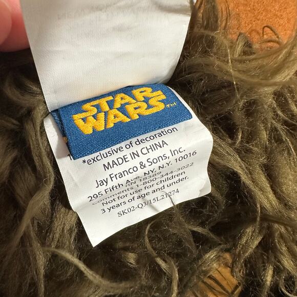 Star Wars Disney Large Chewbacca Plush 23" Wookie Chewie Disney Stuffed Animal - Picture 5 of 9